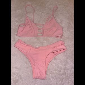 light pink bikini
